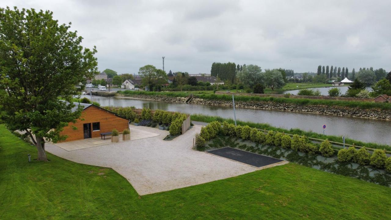 Gite Les Sauvagines Osmanville Exterior foto
