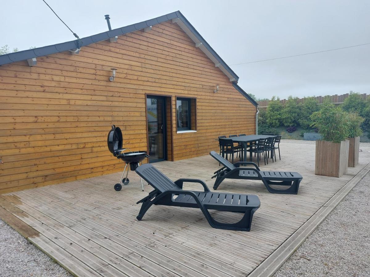 Gite Les Sauvagines Osmanville Exterior foto